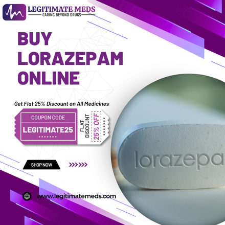 Purchase doctor recommended Lorazepam online with fast delivery