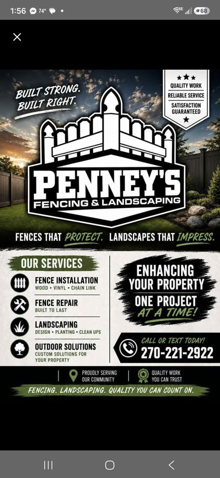 Penneys fencing And landscaping