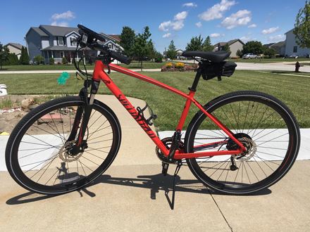 Specialized crosstrail discount mechanical disc red