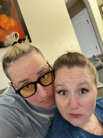 Kendra and my momma