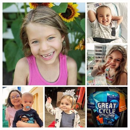 Kathryn, Bryce, Myla, Anja, Noah & all other kids with cancer