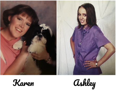 Karen and Ashley