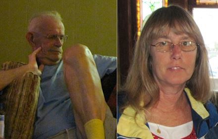Ron Kroznuski and Eva Bowers