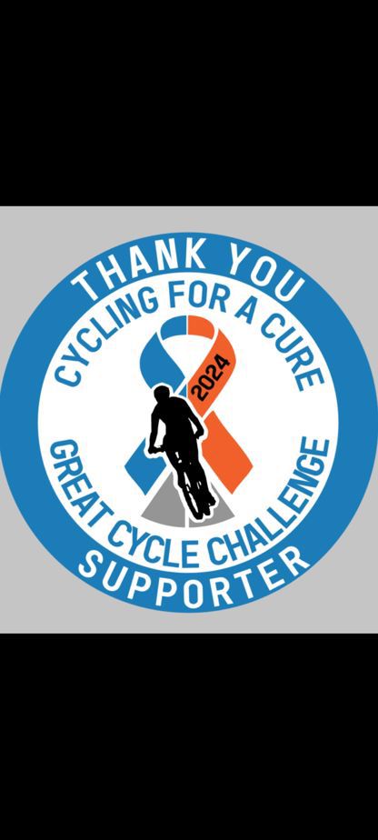 Cycling for a Cure.
