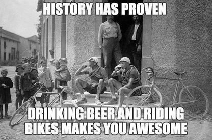 Caffeine, ride, cocktail