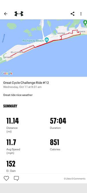 Great Cycle Challenge Ride # 12