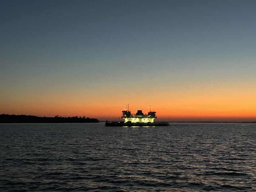 Sunset on the James River