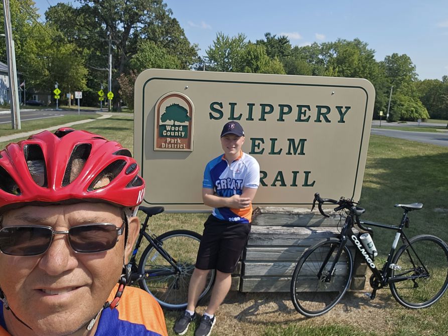 12... Slippery Elm Trail with Zach