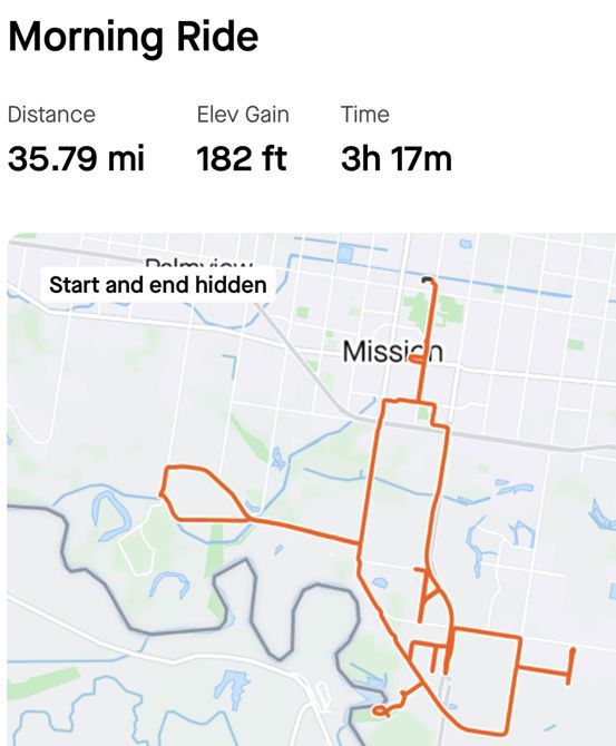 Ride 23 - 35.79 miles