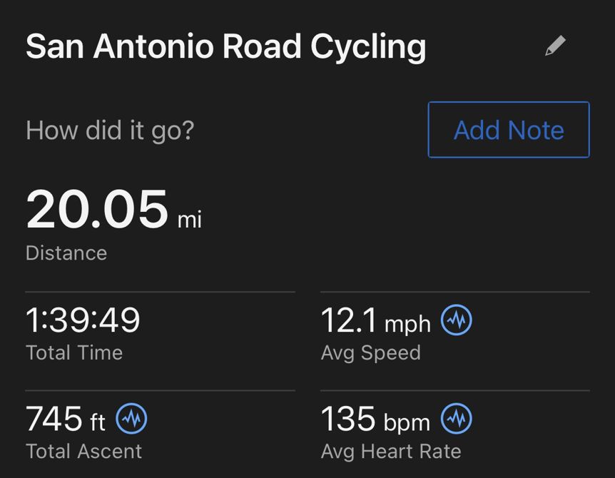 Almost last ride…