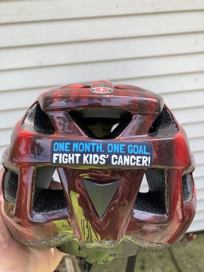 Back of helmet
