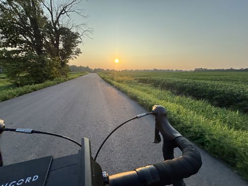 Evening ride
