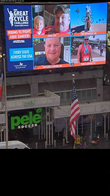 Hey gang many thanks They had my picture on the New York Times Billboard woohoo