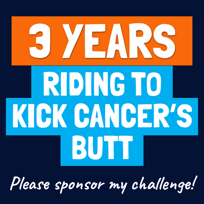 Fundraising goal met. Challenge accepted.