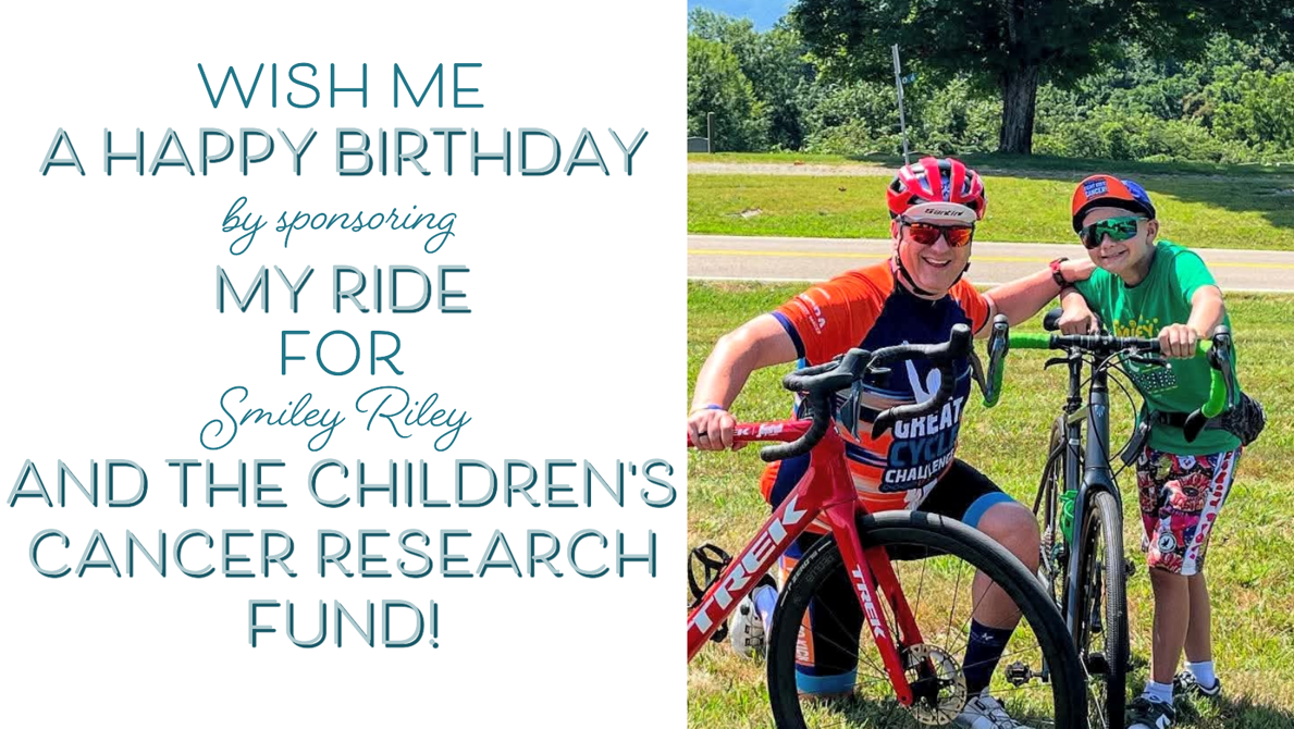 Wish me a happy birthday today by donating!
