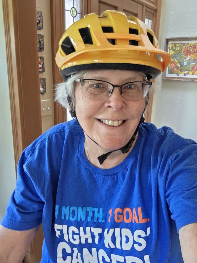 Brynne's 2025 cycle challenge