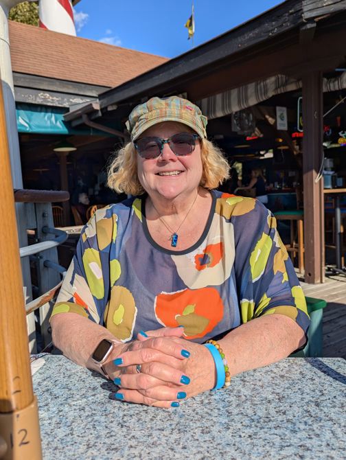 First day, Rode outside!