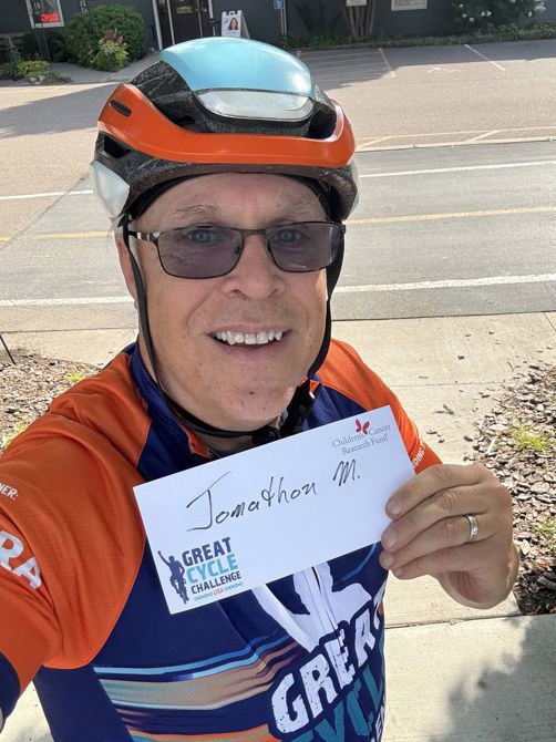 Great Cycle Challenge - Day 1 - This one is for Jonathon M.