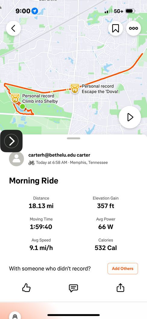 GCC ride