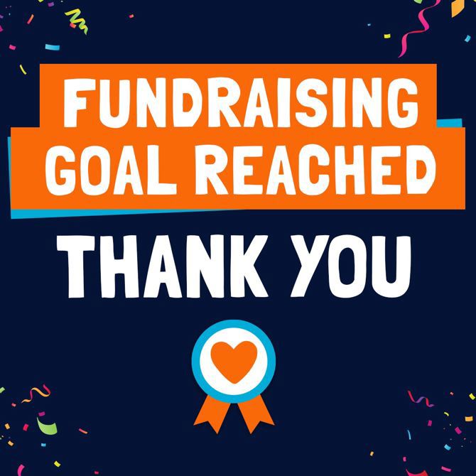 Fundraising Goal Achieved