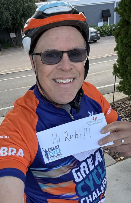 Great Cycle Challenge - Day 3 - Hi Rubi!!!