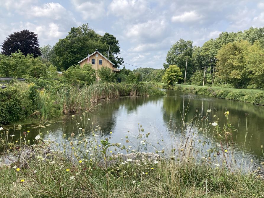 Day three of our Eerie Canal Bicycling Trip