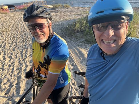 Morning ride with Joe