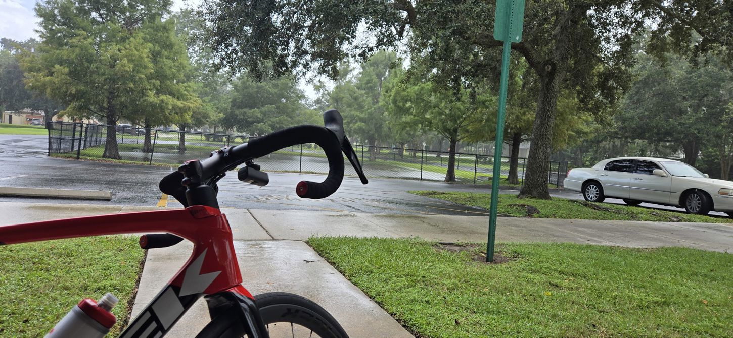 Rainy 22 miles.