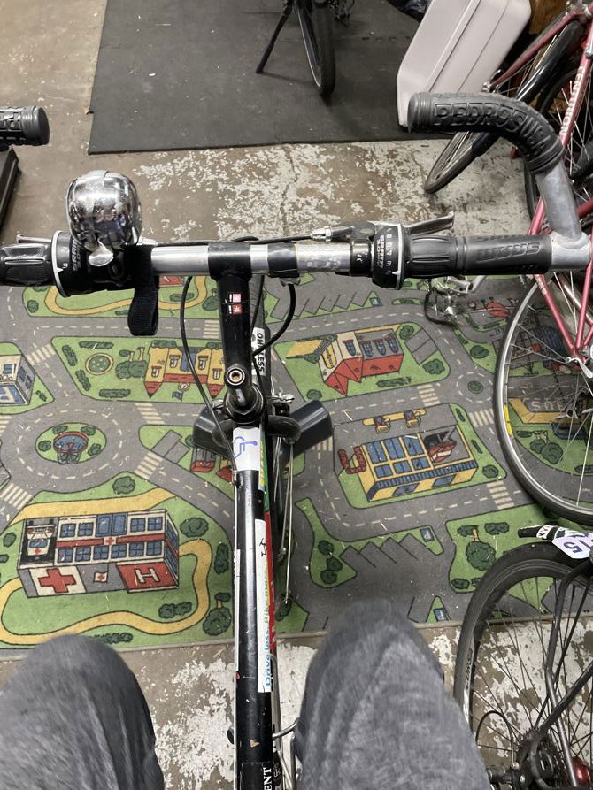 Training while healing pedal