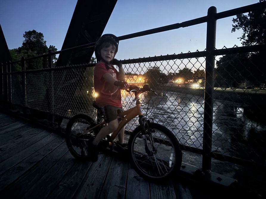 Night ride!