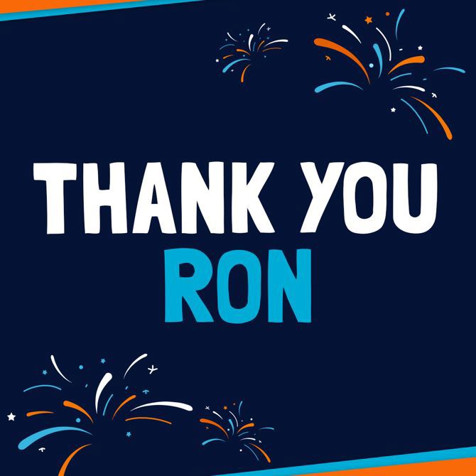 Thank You Ron