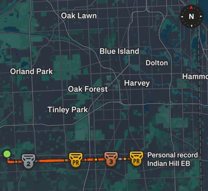 Ride #7... Pluggin Away