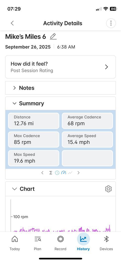 Mike’s Miles 125-138