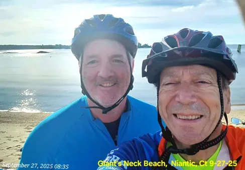 BIG ride with Craig...