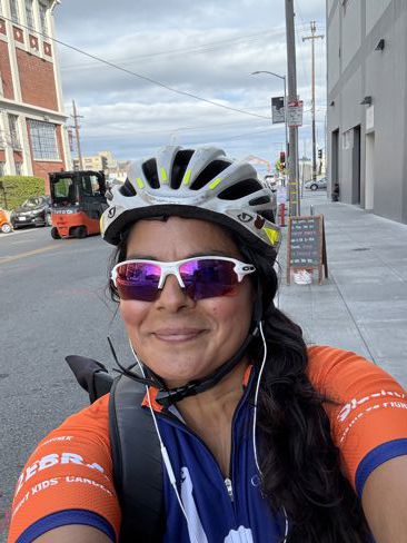 Five Years, Three Times on a Times Square Billboard — All for Kids Fighting Cancer 🚴🏽‍♀️🫶🏽