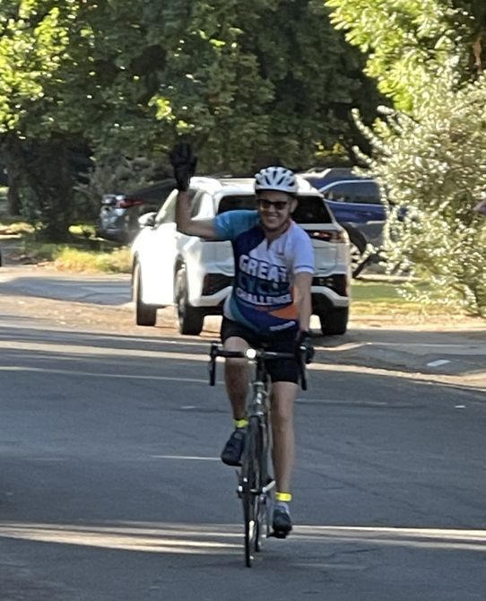 I Rode 300 Miles this month!