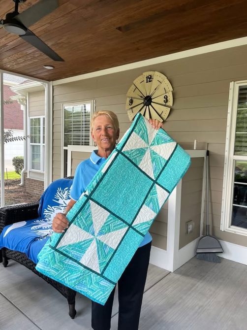 Fourth raffle winner selected Elizabeth quilt
