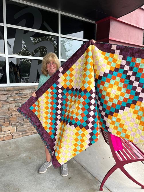 Fifth raffle winner selected Jamaica quilt