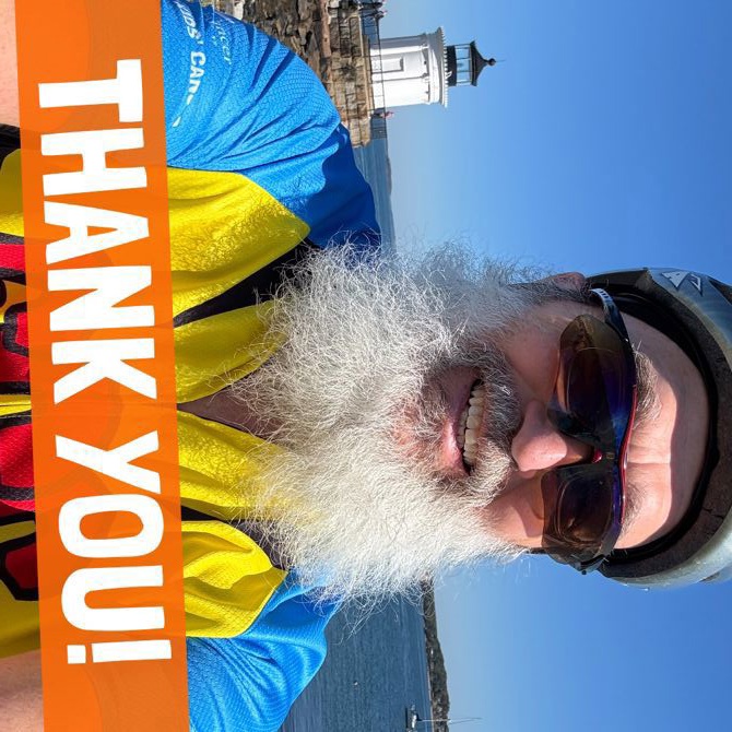 We did it!   607 miles ridden and $3194 raised