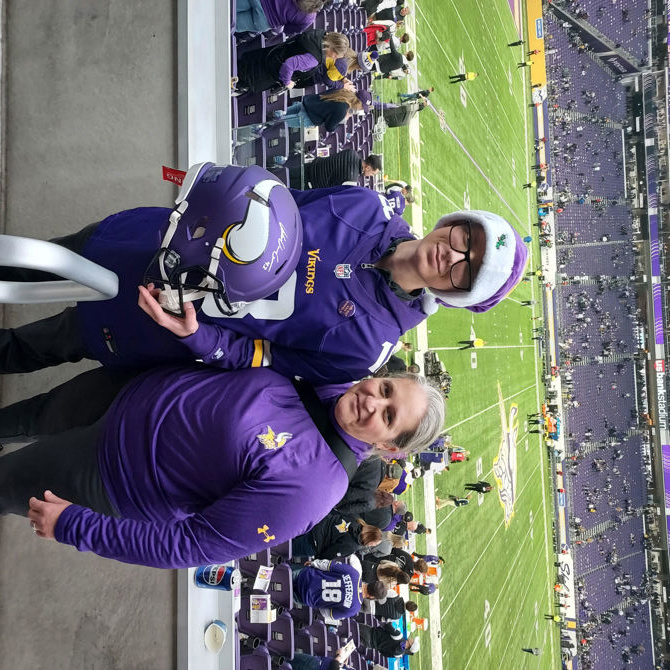 Minnesota Viking fan