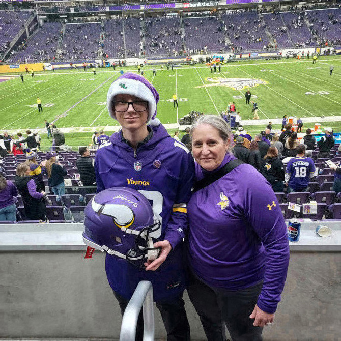 Minnesota Viking fan