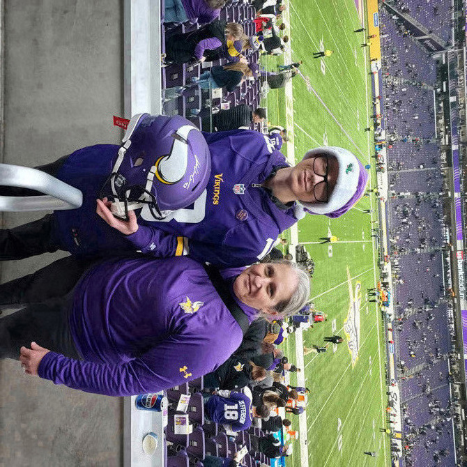 Minnesota Viking fan