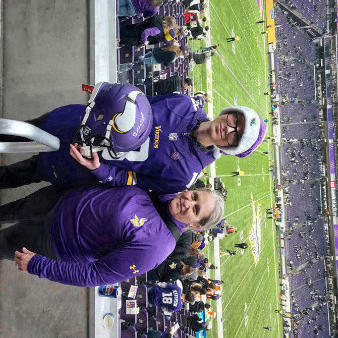 Minnesota Viking fan