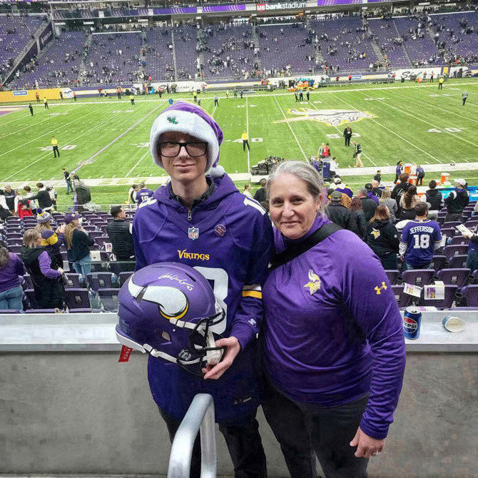 Minnesota Viking fan
