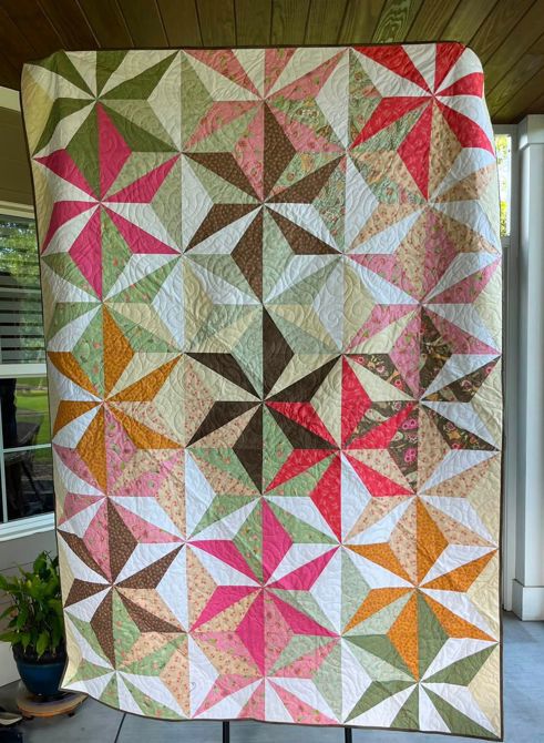 Raffle Quilt - Pinwheels