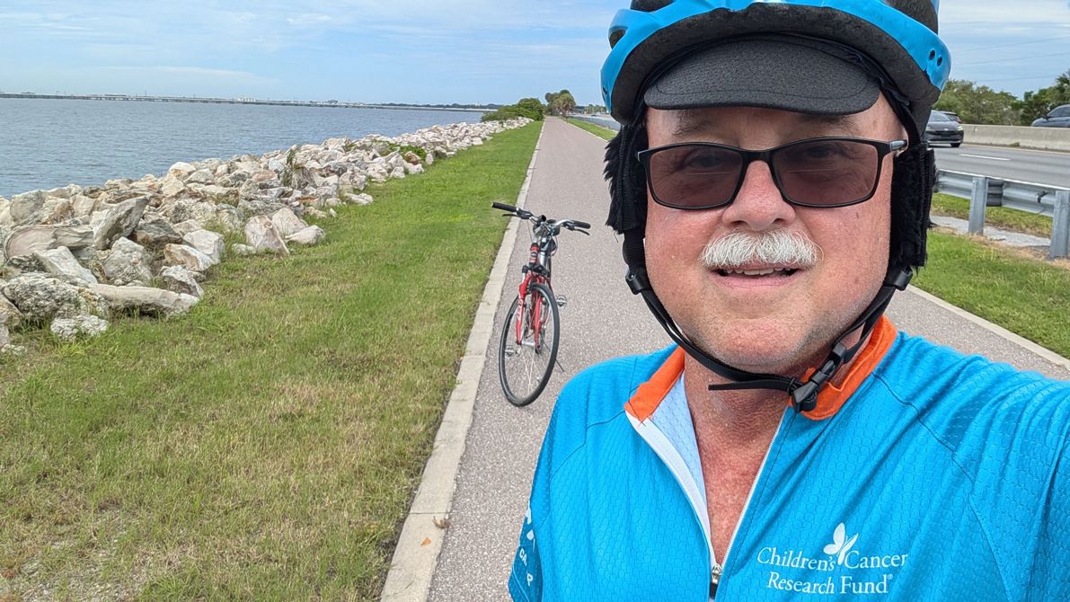 Today's ten mile ride.