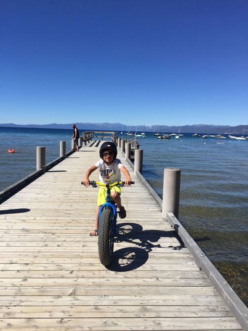 Camp Richardson w your Fat Bike