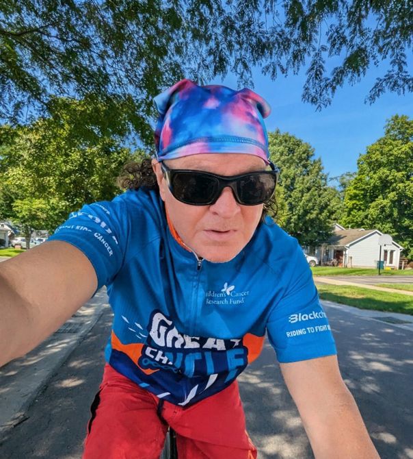 Neighborhood ride.