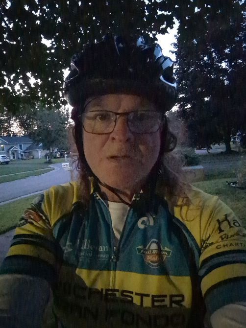 Night time ride.