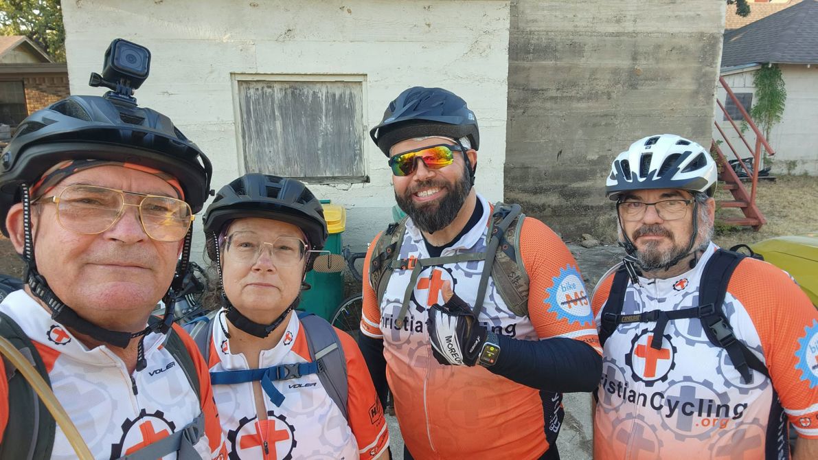Warm up ride with friends